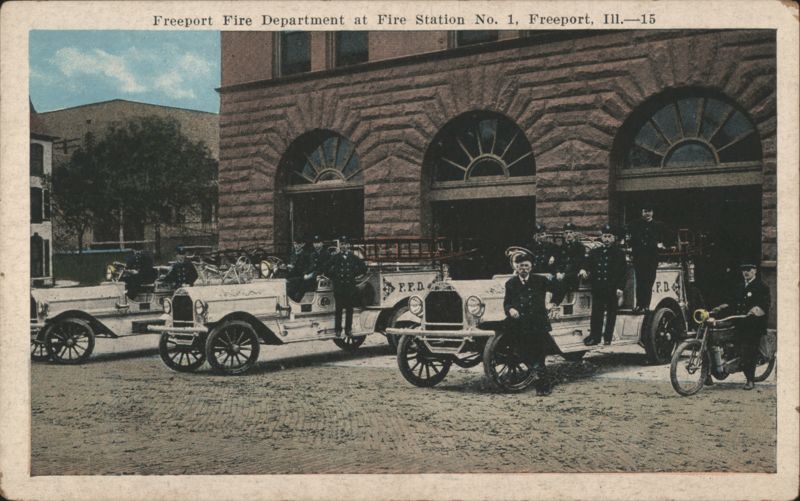 Freeport Fire Department, Fire Station No. 1 Illinois