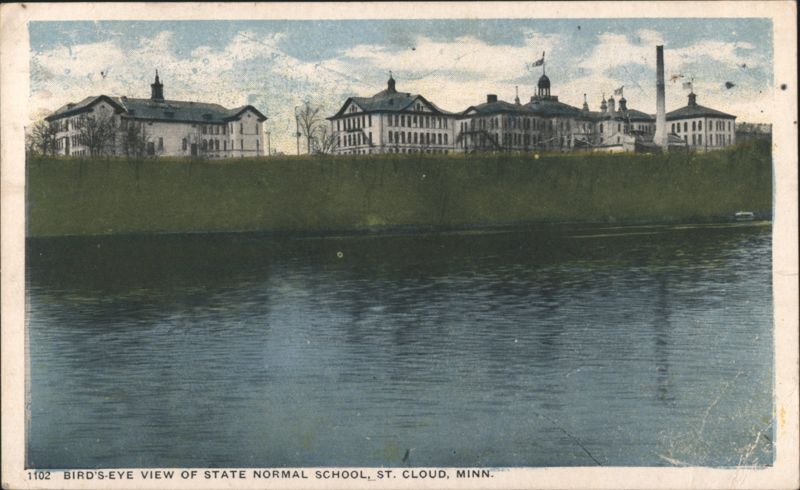 Bird's-Eye View of State Normal School St. Cloud Minnesota
