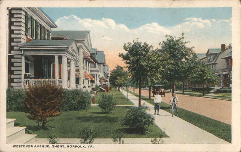 Westover Avenue, Ghent, Norfolk, VA Virginia