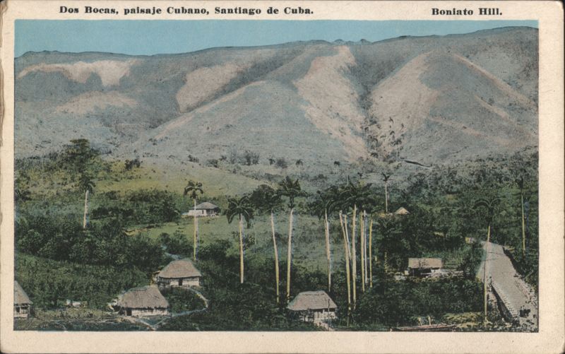Dos Bocas, Boniato Hill, paisaje Cubano Santiago de Cuba
