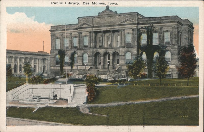 Public Library, Des Moines, Iowa.