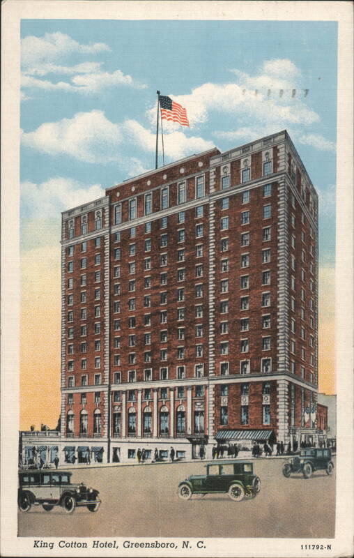 King Cotton Hotel, Greensboro, NC North Carolina