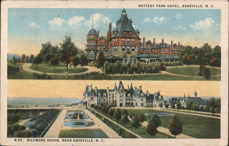 Battery Park Hotel & Biltmore House, Asheville, NC North Carolina