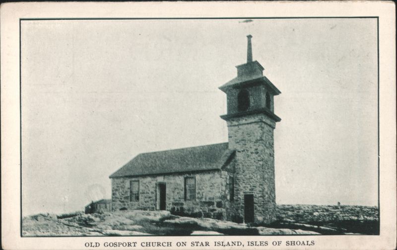 Old Gosport Church, Star Island, Isles of Shoals New Hampshire