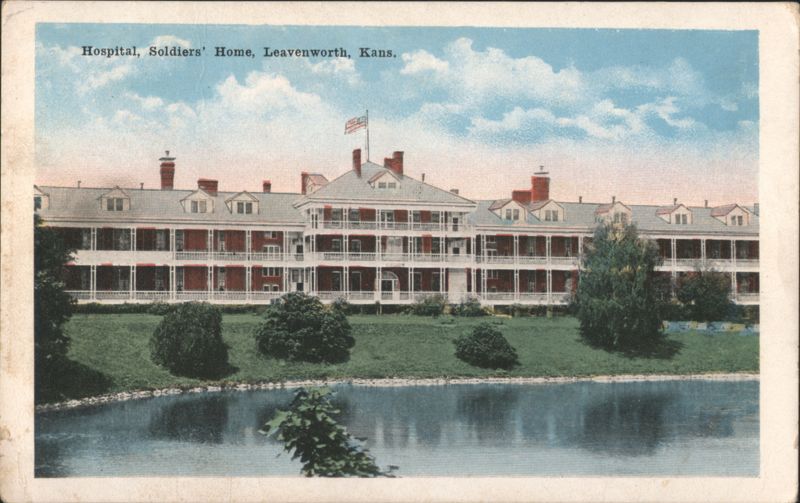 Hospital, Soldiers' Home, Leavenworth, KS Kansas
