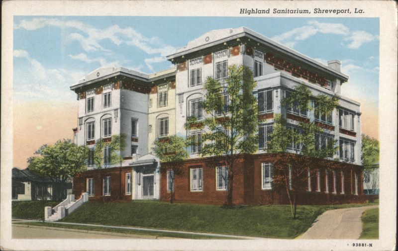 Highland Sanitarium, Shreveport, LA Louisiana