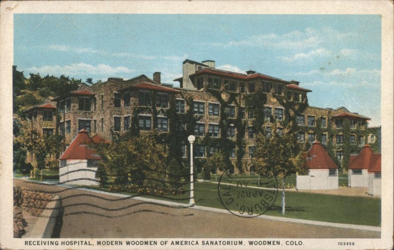 Receiving Hospital, Modern Woodmen of America Sanatorium Colorado Springs