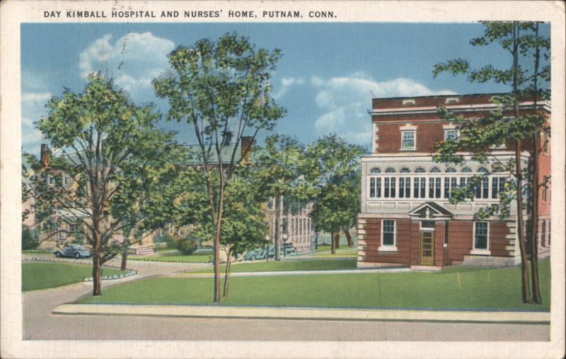 Day Kimball Hospital and Nurses' Home, Putnam, CT Connecticut