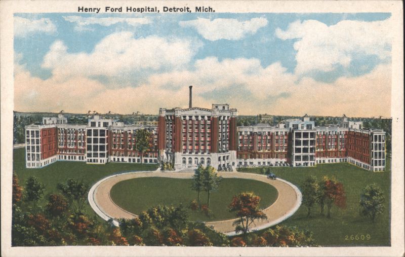 Henry Ford Hospital, Detroit, Mich. Michigan
