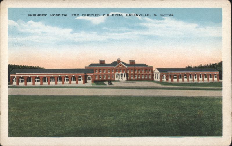 Shriners' Hospital for Crippled Children, Greenville, SC South Carolina