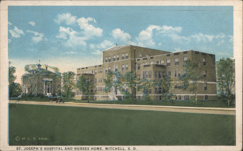 St. Joseph's Hospital and Nurses Home Mitchell South Dakota