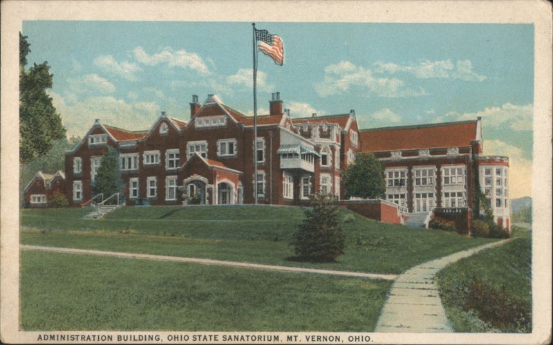Administration Building, Ohio State Sanatorium Mount Vernon