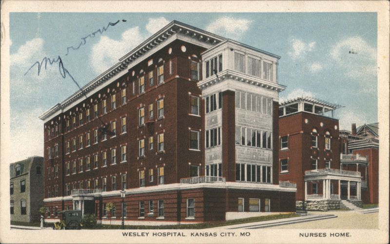 Wesley Hospital & Nurses Home, Kansas City, MO Missouri