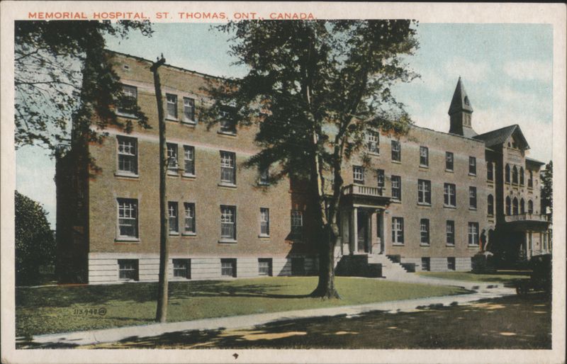 Memorial Hospital, St. Thomas, Ontario Canada