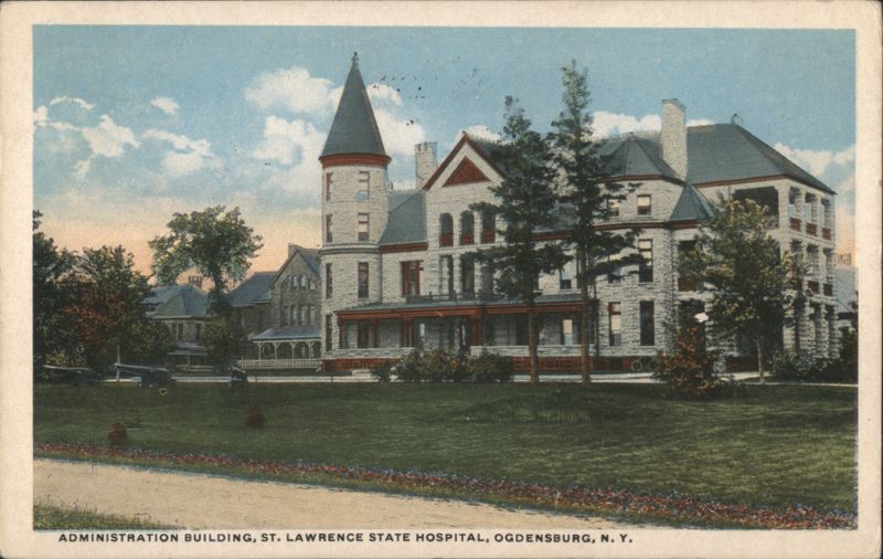 Administration Building, St. Lawrence State Hospital Ogdensburg New York