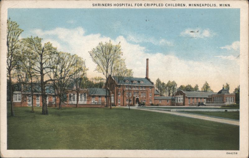 Shriners Hospital for Crippled Children, Minneapolis Minnesota