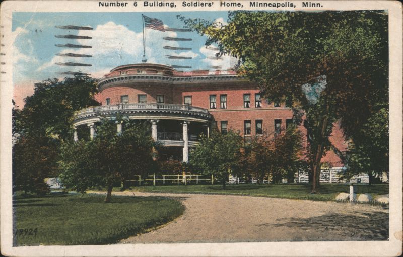 Number 6 Building, Soldiers' Home, Minneapolis Minnesota