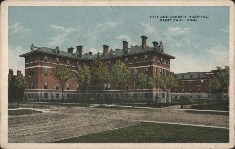 City and County Hospital, St. Paul, MN Minnesota