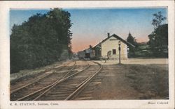 R. R. Station Postcard