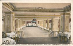 Ball Room, Edgewater Beach Hotel, Chicago, IL Postcard