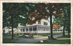 Laurel Villa and Annex, Milford, PA Postcard