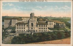 Carnegie Tech. Schools, Pittsburgh, PA Postcard