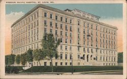 Missouri Pacific Hospital, St. Louis, MO Postcard
