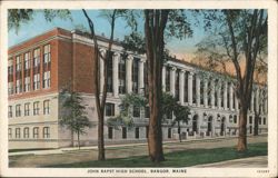 John Bapst High School, Bangor, ME Postcard
