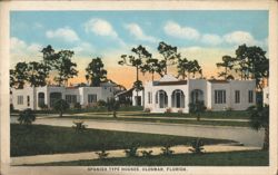Spanish Type Houses, Oldsmar, Florida Postcard