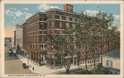 Hotel Ruffner, Charleston, WV Postcard