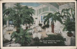 Royal Poinciana Grill, Palm Beach, FL Postcard