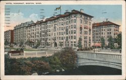 Hotel Somerset, Boston, MA Postcard
