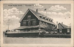 Stone Bridge Hotel, Tiverton, RI Postcard