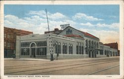 Southern Pacific Depot, Reno, Nevada Postcard
