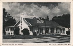 Castle's Summer Set House Restaurant Postcard