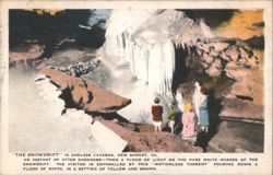 The Snowdrift, Endless Caverns, New Market, VA Postcard