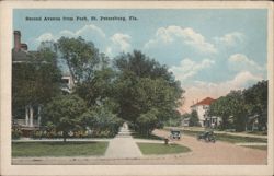 Second Avenue from Park Postcard
