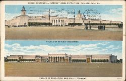 Sesqui-Centennial International Exposition, Philadelphia, PA Postcard