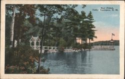 Bay Point, Lake Sunapee, Gazebo & Pavilion Postcard