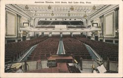 American Theatre Interior, 3000 Seats Postcard