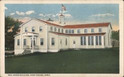 Red Cross Building Postcard