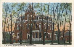 S. M. Heller Memorial Hospital Postcard
