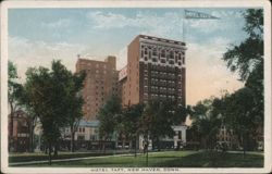 Hotel Taft, New Haven, CT Postcard