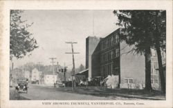 Trumbull Vanderpoel Co. Bantam, CT Postcard