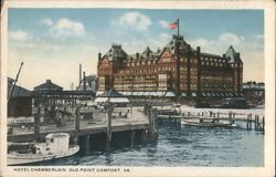Hotel Chamberlain, Old Point Comfort, VA Postcard