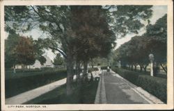 City Park, Norfolk, VA Postcard