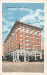 Richmond Hotel, Augusta, GA Postcard