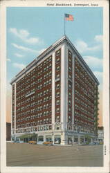 Hotel Blackhawk Postcard