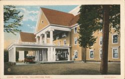 Lake Hotel, Yellowstone Park Postcard