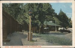 Camp Roosevelt Cottages, Yellowstone National Park Postcard